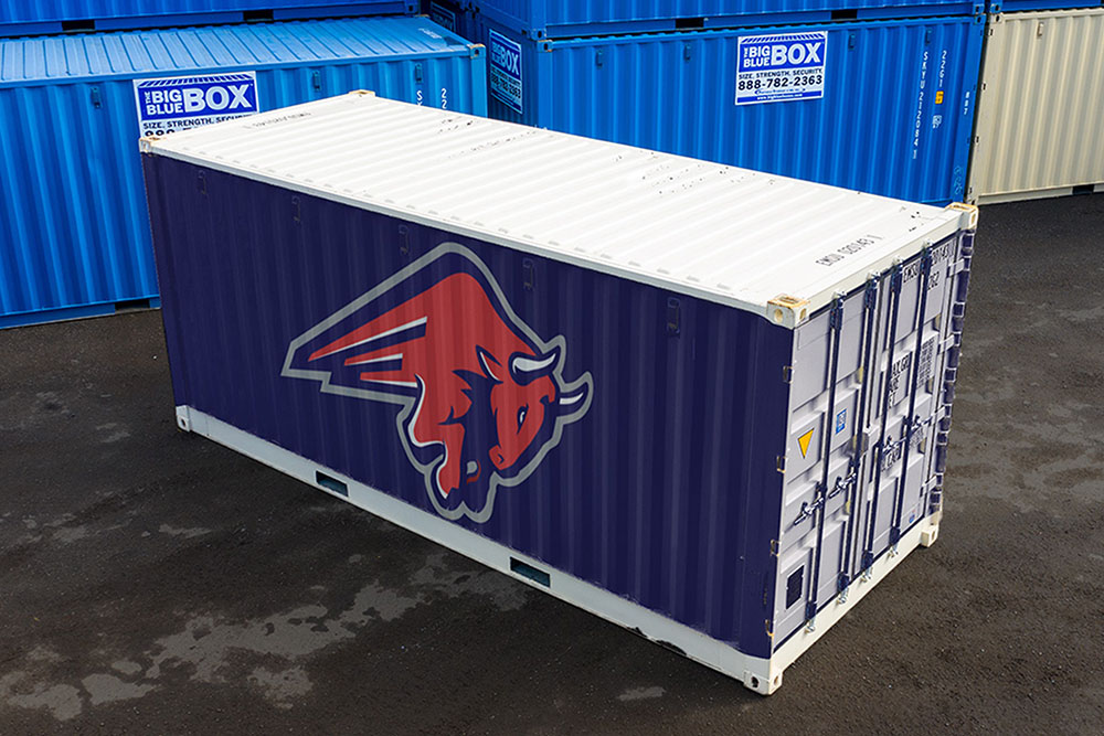 A storage container that shows customization