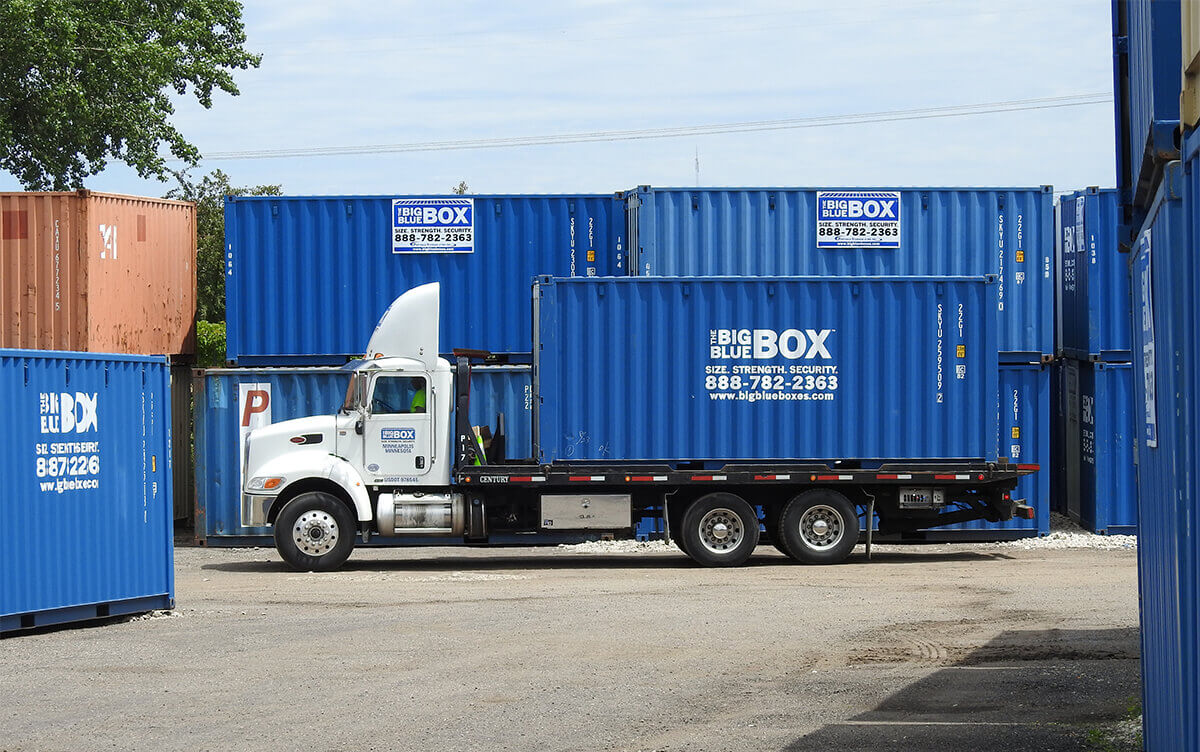 Commercial & Business Storage Containers for Rent MN WI Chicago