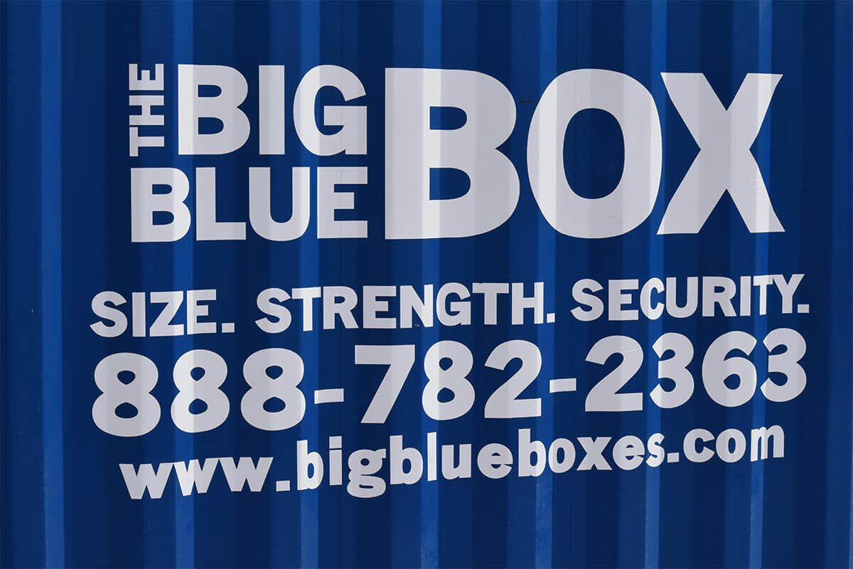Mini Storage Containers for Rent or Sale - Big Blue Boxes