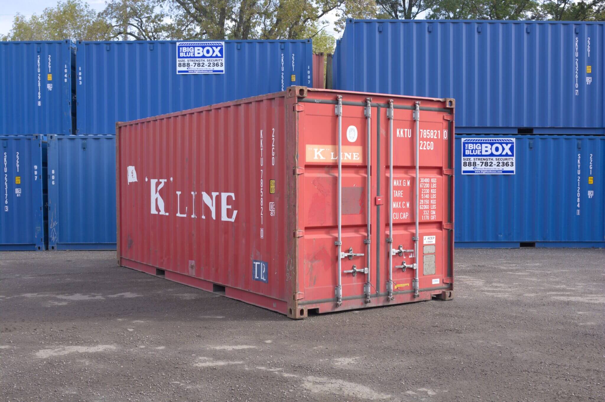 Portable Storage Containers for Sale in MN WI & Chicago Big Blue Boxes