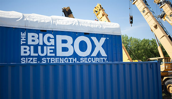 Big Blue Boxes  New Brighton MN